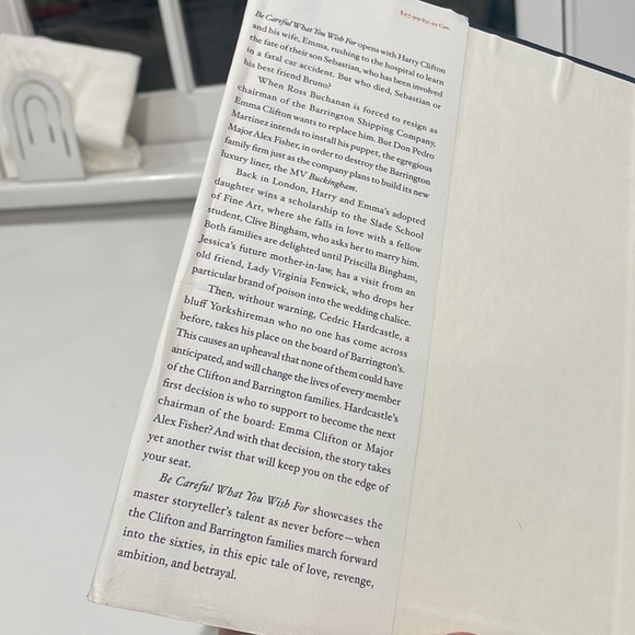 Jeffrey Archer: Be Careful What You Wish For. Hardcover. GUC - Picture 3 of 5